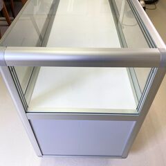 【受渡者決定】ガラスショーケース 業務用 幅120㎝の画像
