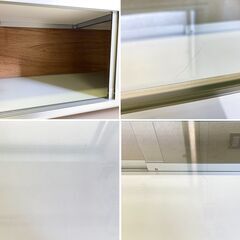 【受渡者決定】ガラスショーケース 業務用 幅120㎝の画像