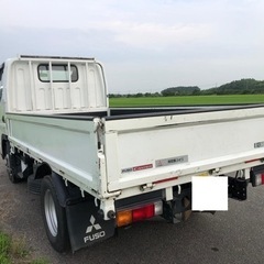 三菱 ふそう キャンター 2トン 平ボディ 1車検付き パイオニアナビ スペアキーありの画像