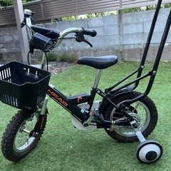 【ジャンク】補助輪付き自転車　三輪車　３歳から