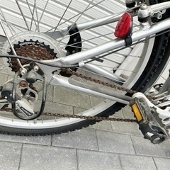 無印良品　自転車　18段変速   アルミクロスバイク　26インチ　ATBの画像