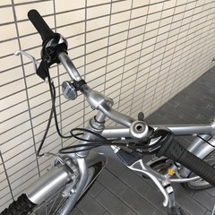 無印良品　自転車　18段変速   アルミクロスバイク　26インチ　ATBの画像