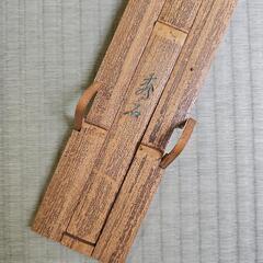 【昭和レトロ/1940年代物/昭和初期】 寿光 秀石
茶道具 竹製品垂撥（垂発・スイハツ・スイバチ） 長方形の画像