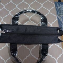 トートバッグ 黒 （未使用）の画像