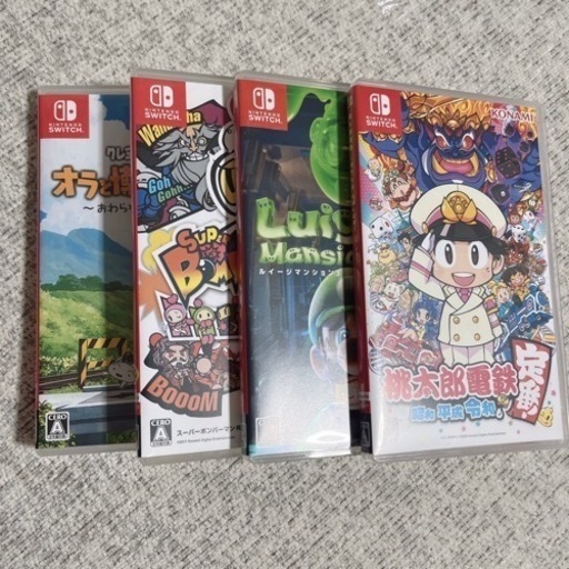 任天堂スイッチ ソフト 4本セット