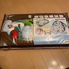 西松屋 ポータブルベット＆プレイジム   