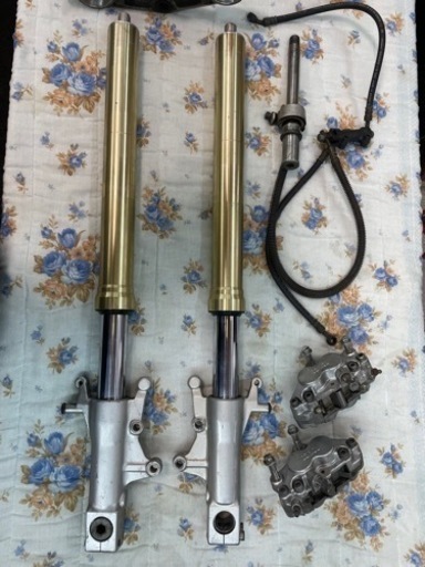 ゼファー400/χ 用　倒立フォークzxr400