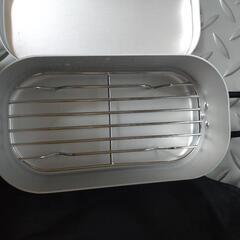【キャンプ】目盛り付きで便利　未使用品　メスティン蒸し網保存袋付きの画像
