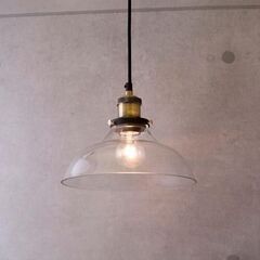 ペンダントライト ガラス 1灯 吊り下げ 照明器具 ランプ ビン...