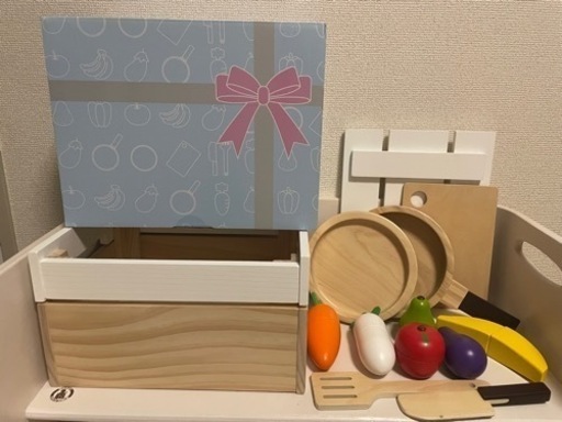 木の温もりあふれる おままごと キッチンセット ままごとキッチンtonton | 浜松市 木のおもちゃ | LE TOY VANの木製 