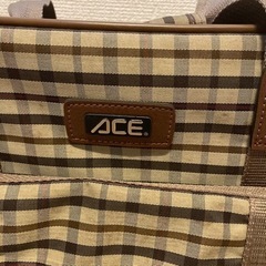 ACE 大型旅行バッグ　ボストンバッグ　アクアスキュータム、バーバリー好きにの画像