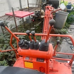 ミニバックホー　ミニユンボの画像