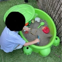かめさん 砂場フタ付きの画像