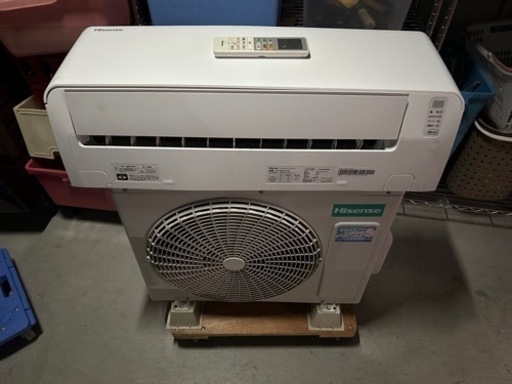 ハイセンス　 6畳用　2.2kwエアコン　HA-S22CY-W 2020年製