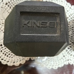 【取引中】値下げしました！【KINSEI】45ポンドダンベル×2【KINSEI】　の画像