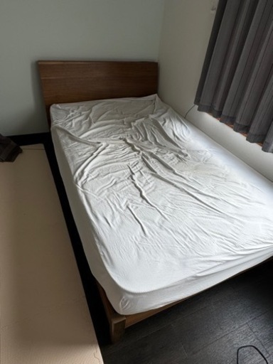 家具 ベッド セミダブルベッド