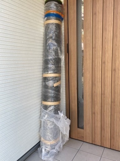 【残量訂正】人工芝　防草シート　残り6m程度
