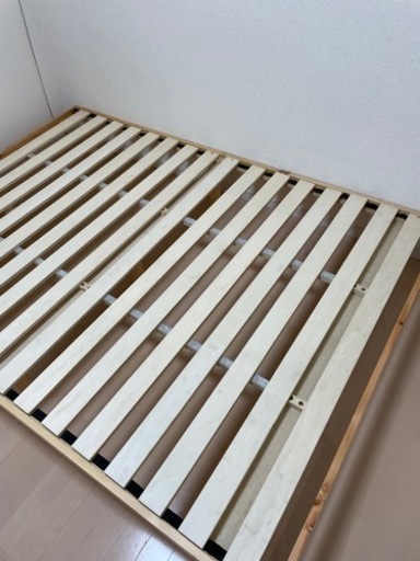 ニトリ　ベッドフレーム　ダブル