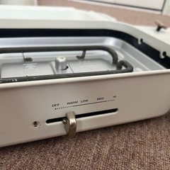 家電 キッチン家電 ホットプレートの画像