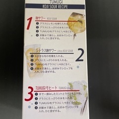 お酒　ジン　TUMUGI　WAPIRITS　試供品の画像