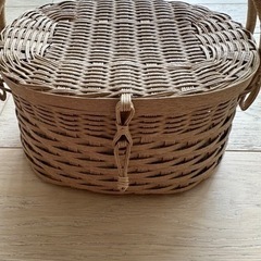 ペーパークラフト　カゴ
の画像