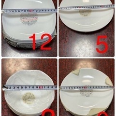 新品　ヤマザキ  春のパン祭り　白いお皿　大量　まとめ売り　バラ売り可の画像