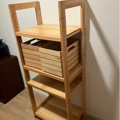 ウッドラック　木箱2個　セットの画像