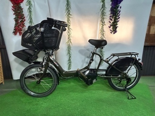 No.91ヤマハ PA20K [電動アシスト自転車 PAS Kiss mini（パス キッス ミニ） 20型 内装3段変速 整備済み中古現状