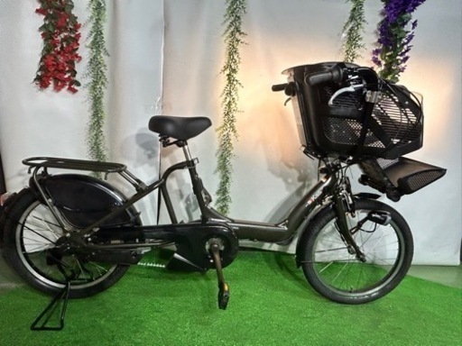 No.91ヤマハ PA20K [電動アシスト自転車 PAS Kiss mini（パス キッス ミニ） 20型 内装3段変速 整備済み中古現状