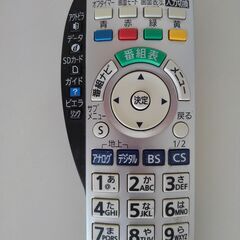 パナソニック　テレビリモコン　UR76DR6003-4　中古品の画像
