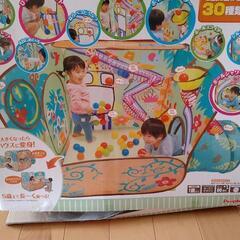 おもちゃ　知育ボールジャングル　おままごと　テント