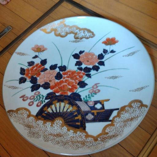 絵皿46cm 御祝いに 吊して飾る事もできます