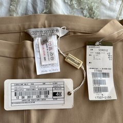 未使用イタリー製パンツ定価6万の画像
