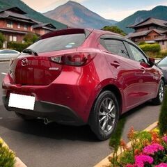 ☆ご成約☆月々２万円～＼誰でも車が買える次世代自社ローン専門店／ 安心の１年保証付き　距離無制限！中古車販売 カーメル山梨店 　平成３０年式　マツダ　デミオ　１３Sツーリング　21000㌔の画像