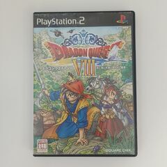 動作未確認品　PS2用ソフト　ドラゴンクエストVIII　空と海と...