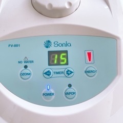 ソニアSonia FV-801 デジタルフェイシャルスチーマー