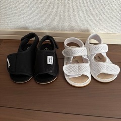 子供用 サンダル 2足セット