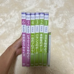 ユーキャン　ヨガ&ピラティス　DVD.CD