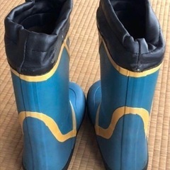 22㌢　ゴム長靴　レインブーツの画像