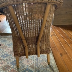 ラタンチェアLOLAチェア.everyday by collexダイニングチェアの画像