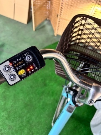 No.94パナソニック ビビ・ライト・U BE-ELDU63電動アシスト自転車 整備済み中古現状
