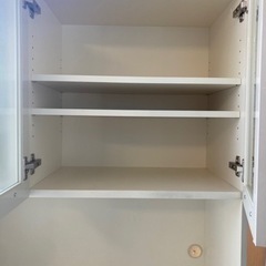 ⭐️ホワイト食器棚　美品ですよ‼️の画像