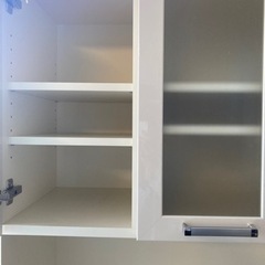 ⭐️ホワイト食器棚　美品ですよ‼️の画像