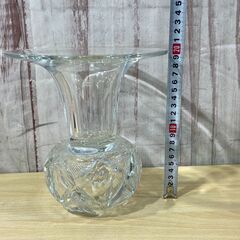 ノリタケ35 【Noritake35】ノリタケ クリスタルガラス フラワーベース 花器 花瓶 222の画像