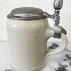 【中古品】BAVARIA ババリア marktleuther マイクトロイテン ドイツ製 小物入れ 調味料入れ アンティーク キッチン用品 インテリア雑貨 アンティーク 陶器の画像