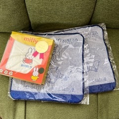 ハンカチ　未使用　ミッフィー　ありがとう　ベガルタ