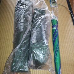 キャプテンスタッグの椅子とテーブルと日傘