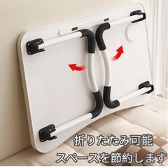 ローテーブル、折り畳み、コンパクトデスク、家具の画像