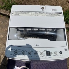 Haier JW-HS45B 全自動洗濯機 縦型 2022年製 4.5kg 家電 ハイアール の画像