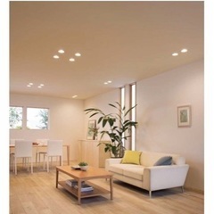 【美品・ほぼ未使用】LED照明埋込型　白の画像